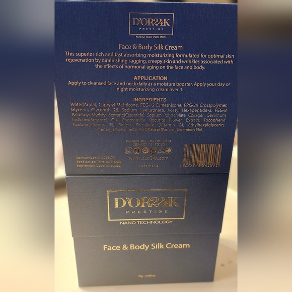 NIB-Face & Body Silk Cream - Nano Technology - Picture 5 of 5